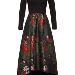 “Hutch” high/low tea length dress